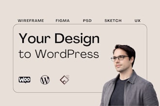 convert your design to a flatsome wordpress website