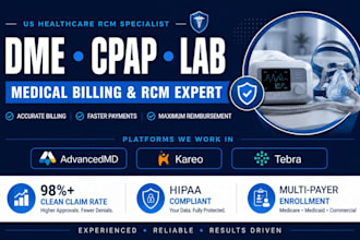 do dme cpap and lab billing  in advanced md kareo and simple practice