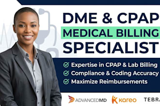 do medical billing rcm for dme cpap and lab in advancedmd kareo tebra