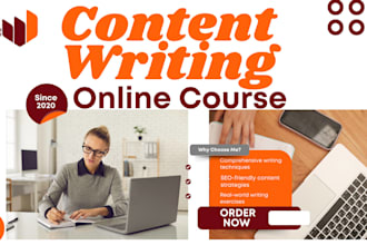create elearning course write online course content syllabus curriculum workbook