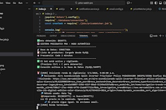 build a custom nodejs bot to track prices and send alerts