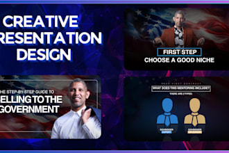design an eyecatch presentation