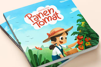draw print ready children book illustrations