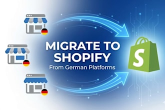 migrate your store to shopify from gambio, shopware, oxid or jtl shop