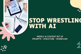 audit your ai content setup and create a simplified weekly plan