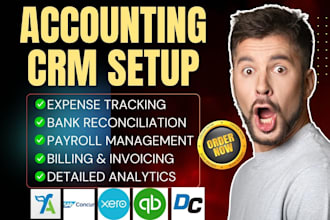 setup accounting crm freeagent taxdome sap concur dealercenter wave odoo cin7