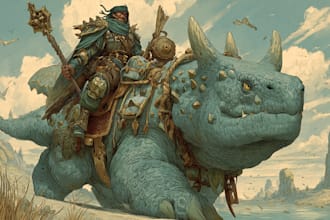 draw fantasy or dnd creatures and monsters