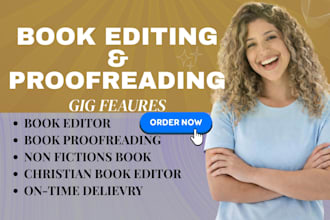 proofread edit check grammar fact check plagiarism for non fiction books