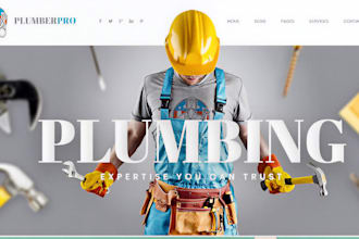 design squarespace handyman website plumbing website electrician website