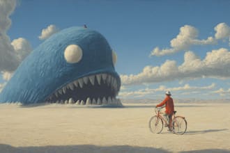 cerate a psychedelic surrealistic art for you