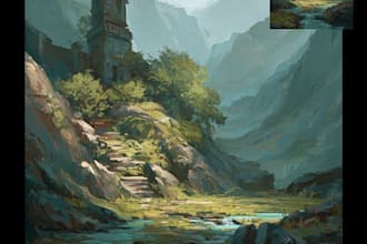 do environment concept arts