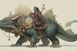 draw fantasy or dnd creatures and monsters