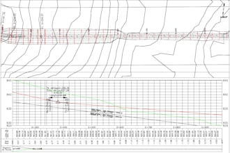deliver professional road, rail and technical drawings in autocad and civil3d