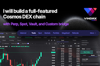 build custom cosmos dex and bridge