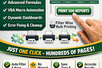 deliver excel vba automation pro and mis reports