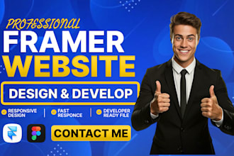 design framer website fix framer website design landing page as framer developer