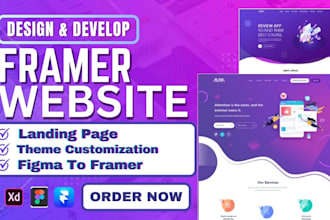 build a premium framer website for saas, agency, brands, consulting service