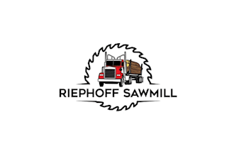 design woodwork sawmill brand logo for your business