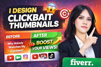 design clickbait thumbnails that boost clicks and engagement