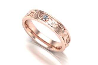 create high quality 3d jewelry design and rendering