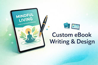 write and design self mindfulness how to ebook, wellness ebook, travel tips book
