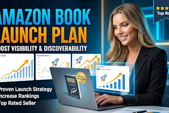 create a proven amazon book launch plan to boost visibility and discoverability