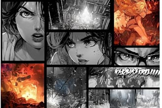 draw comic and manga pages