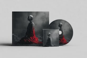 design album cover or single cover art