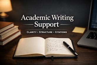 edit, proofread, and provide feedback on academic writing