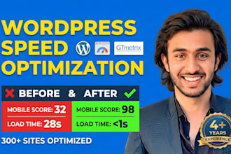 speed up wordpress website and boost google pagespeed score