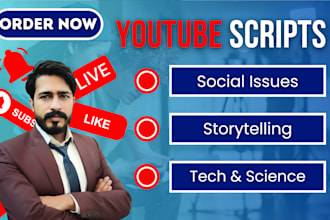 write youtube scripts for business and brand documentaries