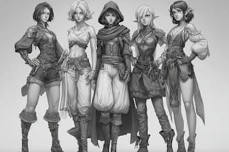 illustrate your dungeons and dragons characters creature