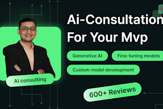 do ai consulting for startups and mvps feasibility, architecture, roadmap