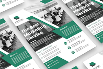 design a creative and modern flyer