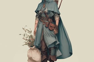 dnd character art and dnd character art
