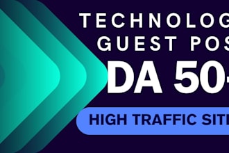build technology backlinks with manual blogger outreach