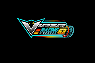 design unique race car team logo