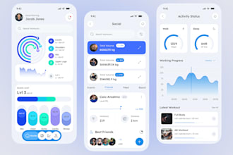 develop health app,  fitness app, wellness app, nutrition app, weight loss app