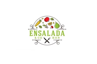 design unique salad bar logo
