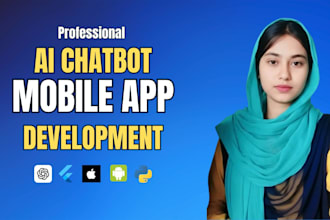 develop ai mobile app, android app,ai integration ios app , mobile app de