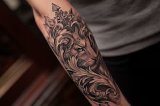 draw a realistic realism tattoo design for you