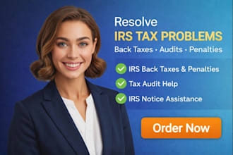 resolve irs tax problems, back taxes, audits, and penalties