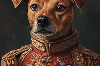 create amazing disney pet portrait