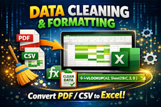 convert PDF to excel