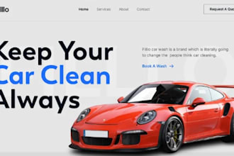 create squarespace car wash website mechanic website car dealership website
