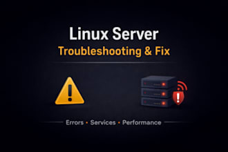 troubleshoot and fix linux or red hat server issues
