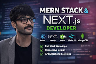 develope robust fullstack web applications using react