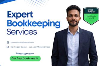 do bookkeeping and accurate quickbooks cleanup