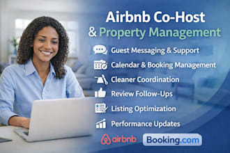 be your airbnb cohost and property manager