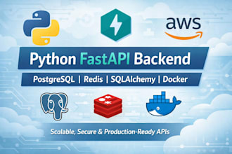 build scalable python backend apis with fastapi, postgresql